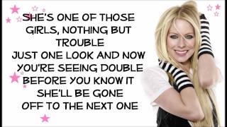 Avril Lavigne - One Of Those Girls (with lyrics) HD