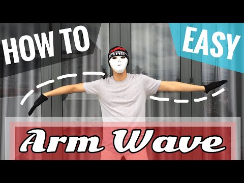How To Dance | " ARM WAVE " EASY Tutorial | How To with KING