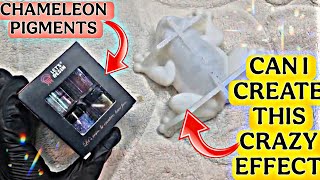 Create This Mesmerizing Effect In Resin Frog Using White Pigment Paste | Resin Art Tutorial