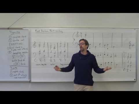 Dr. B Music Theory Lesson 13 (Part Writing/Voice Leading)