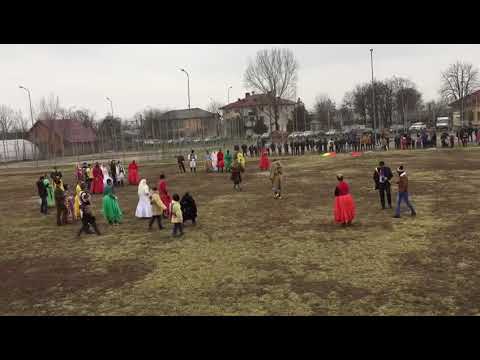 Traditii de anul nou Prisacani Iasi . Tranta ciobenilor Satu Nou vs Munteni