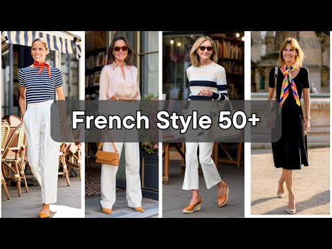 How To Dress French Style Over 50