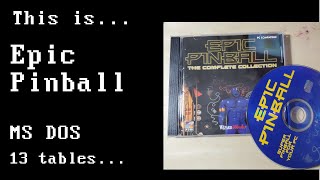 This is Epic Pinball for DOS PC