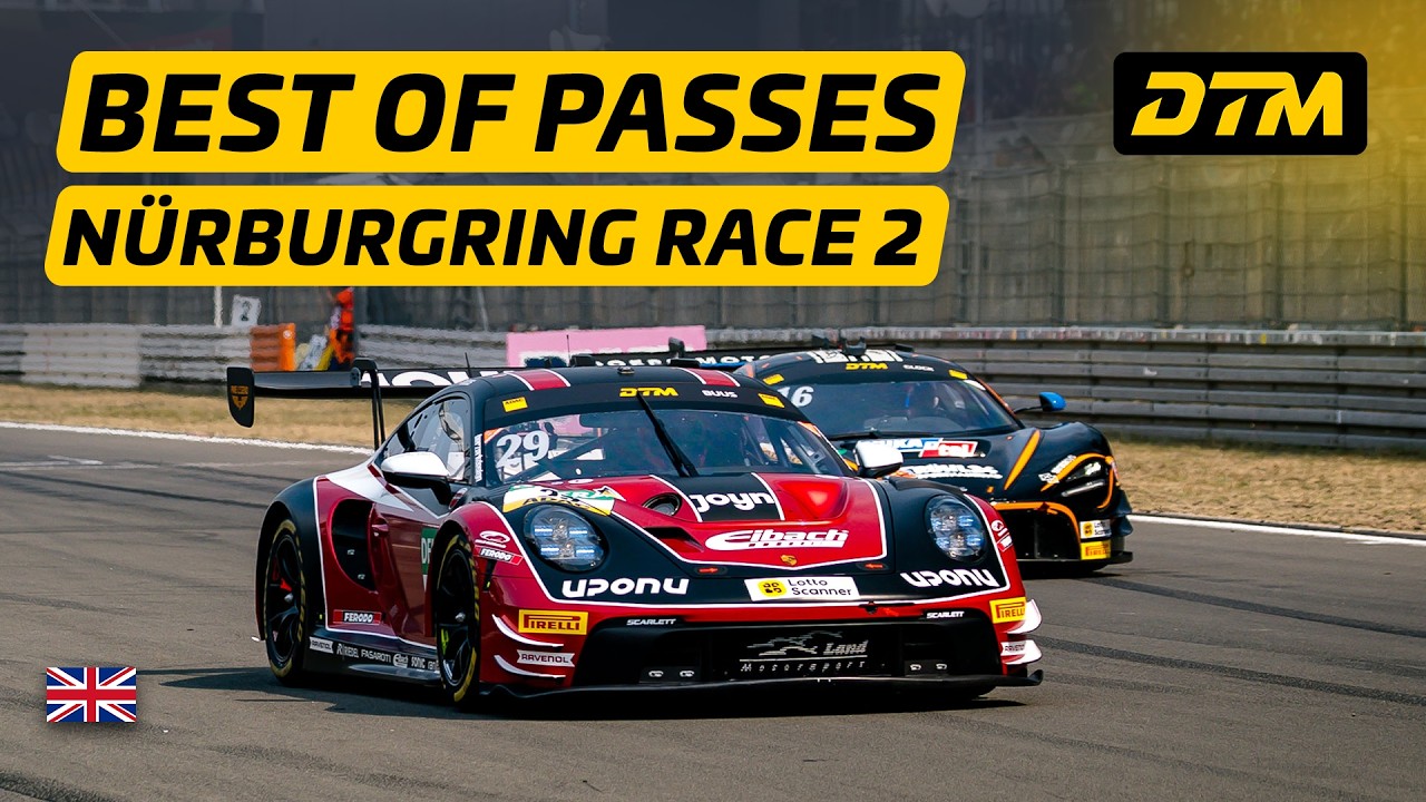 DTM Nürburgring 2026: Best Overtakes & Wheel-to-Wheel Action | Race 2 🏎️