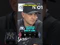Aaron Boone doesn't seem to happy #shorts