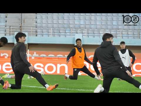 Η προπόνηση του ΟΦΗ πριν τον τελικό Betsson Super Cup 2/1/26 #oficretefc