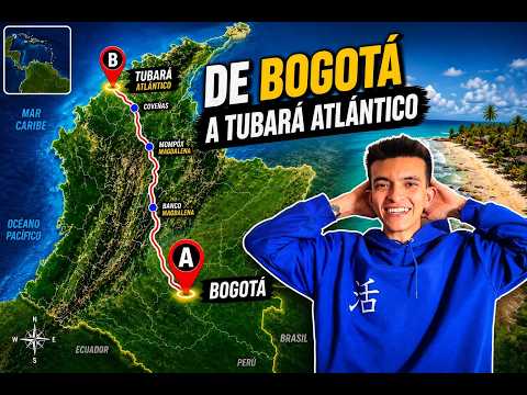 Recorriendo Colombia: Bogotá → Tubará Atlántico 🚗🛣️