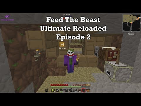 OUR FIRST MACHINES - Let's Play FTB Ultimate Reloaded [2]