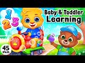 Toddler Learning Numbers Colors For Kids ABC Song Toddler And Baby Learning With Lucas Friends