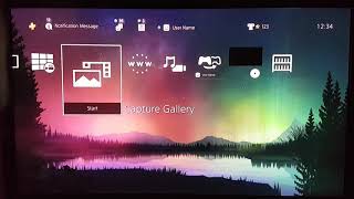 Lights of Dawn Aurora Borealis Dynamic Theme Ps4 Design