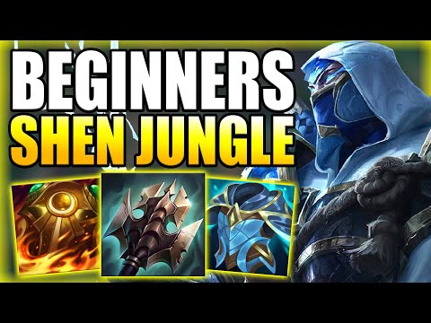 THIS IS HOW SHEN JUNGLE CAN CARRY SOLO Q GAMES FOR BEGINNERS! - Gameplay Guide League of Legends