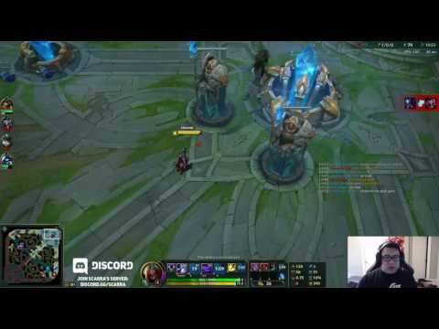 Scarra as Zed vs Talon Mid   S7 Ranked Gameplay  season 7