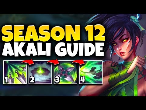 How To 1v5 CARRY as AKALI MID in ! (EVERY GAME) Akali Guide for Dummies - League of Legends (PENTA)