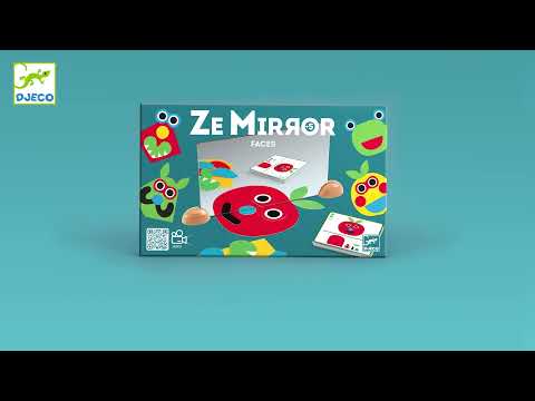 Djeco Mokomasis žaidimas - Ze Mirror - Veidrodiniai veidai ( DJ06482 ) video