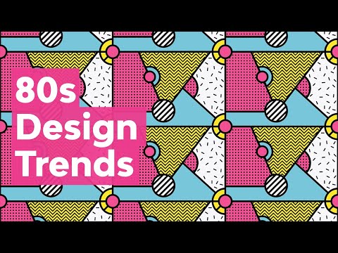 Create the 80s Style With Fonts, Text Effects, and More! | Retro Design Trend