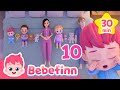 Ten In A Bed And Five Little Sharks Count Numbers Together Compilation Bebefinn Nursery Rhymes