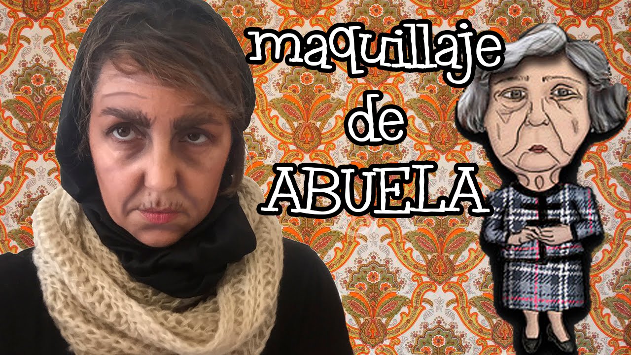 Maquillaje de ABUELA O VIEJA * Disfraces de Carnaval