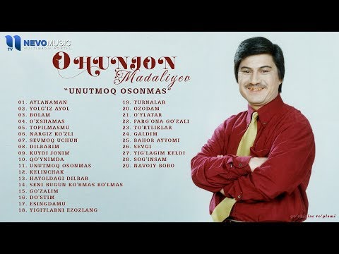 Ohunjon Madaliyev - 'Unutmoq osonmas bizlarni' qo'shiqlar to'plami
