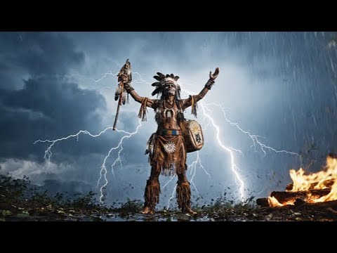 FEEL Shamanic Portal | Storm Ritual Drumming Ceremony ⚡ Native American Healing 432Hz