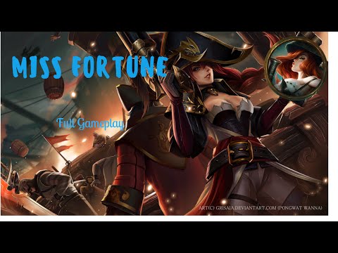 League of Legends | Miss Fortune Gameplay | Pool Party Miss Fortune Skin
