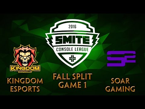 SMITE Console League NA Fall Split Week 2 - Kingdom Esports vs. SoaR Gaming (Game 1)