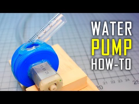 Mini motor water pump