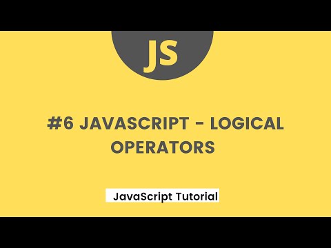 Tutorial 6 Logical Operator In Javascript