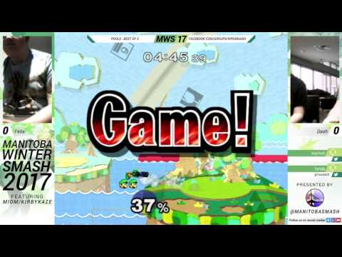 MWS2017 - TL | F3L1X vs. Dash - Melee Singles Pools