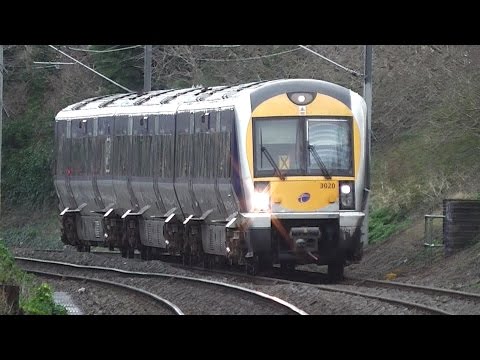 NIR 3000 Class DMU Train number 3020 - Raheny Station, Dublin