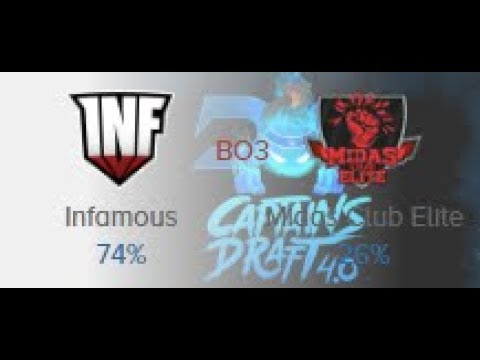 Midas Club Elite vs Infamous - Captains Draft 4.0 Minor