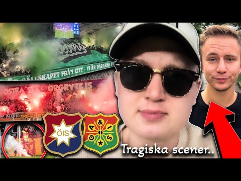 SKANDALSCENER i Göteborgsderbyt!!  - Örgryte vs GAIS