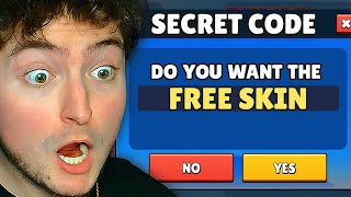 New *SECRET CODE* FREE SKIN in Stumble Guys!