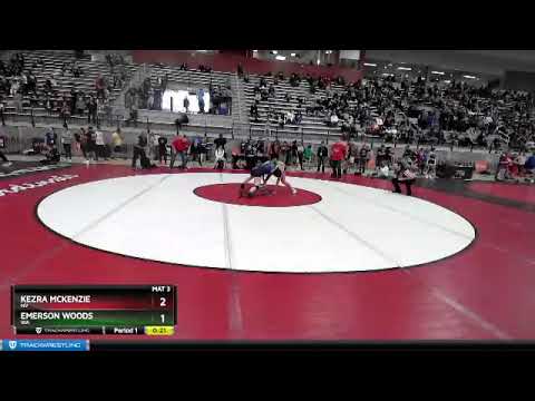 110 Lbs Cons. Round 3 - Kezra McKenzie, NV Vs Emerson Woods, WA 37fe