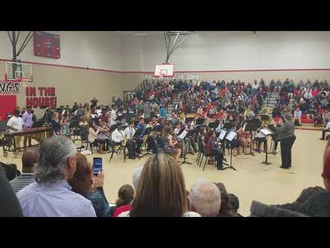 2017-12-12 Winter Concert - 8th Grade Band- Jingle Bell Gallop by Douglas Wagner