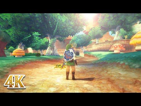 Zelda: Skyward Sword 4K (Switch) Announcement Trailer (HD Texture Pack)
