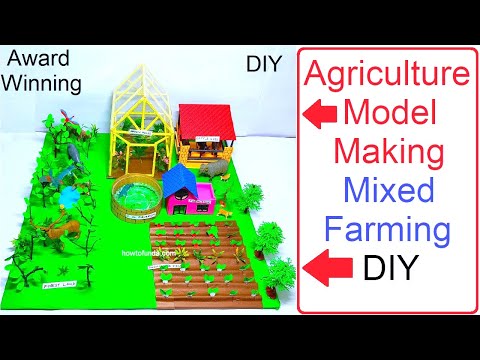 organic farming eco friendly agriculture model inspire award science project diy howtofunda
