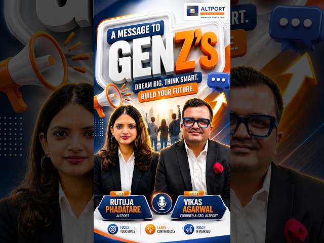 A Message to Gen Z’s 🚀 | Vikas Agarwal x Rutuja Phadatare