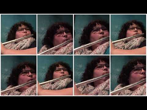 Katherine Hoover - "Peace is the Way" for 8 Flutes - Self-Collaboration