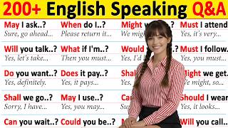 🔥Improve English Speaking Skills Everyday  English Conversation modal verbs grammar #americanenglish