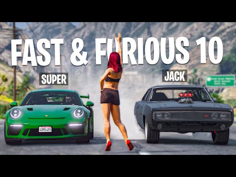 GARE CLANDESTINE con le AUTO DI FAST & FURIOUS 10 (FAST X) su GTA RP!