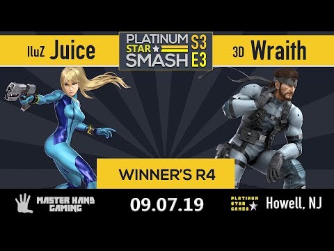 PSS S3:E3 - IluZ | Juice (Falco, Zero Suit Samus) Vs. 3D | Wraith (Snake) - Winner's R4