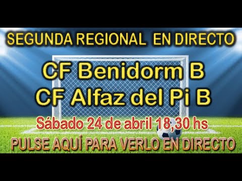 SENIOR B CF BENIDORM - ALFAZ DEL PI B