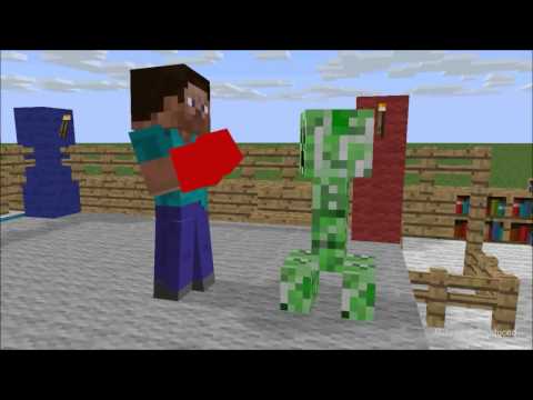 Monster School  Boxing Minecraft Animation