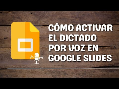 ¿Cómo Usar El Dictado Por Voz En Google Slides?
