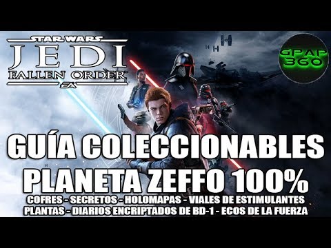 Star Wars Jedi: Fallen Order | Guía coleccionables planeta Zeffo 100% (Cofres, Secretos, Ecos...)