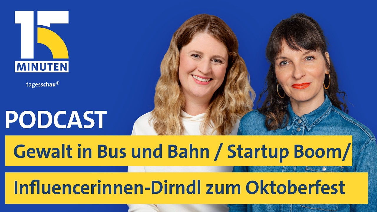 Gewalt in Bus und Bahn / Boom bei Startups dank KI / Influencerinnen-Dirndl zum Oktoberfest