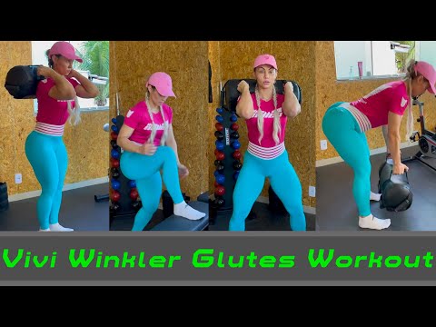 Vivi Winkler Glutes Workout | Treino De Glúteos Em Casa