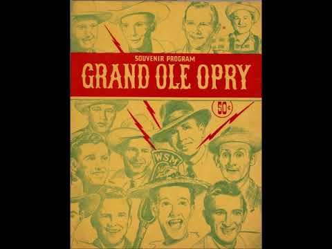 May 5, 1951 Opry (Hank Williams, Red Foley, Rod Brasfield, Minnie Pearl, Jordanaires, Stringbean)