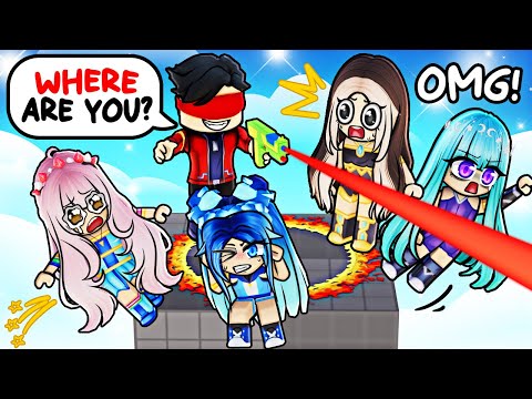 We Can't See EACH OTHER in Roblox Blind Shot!