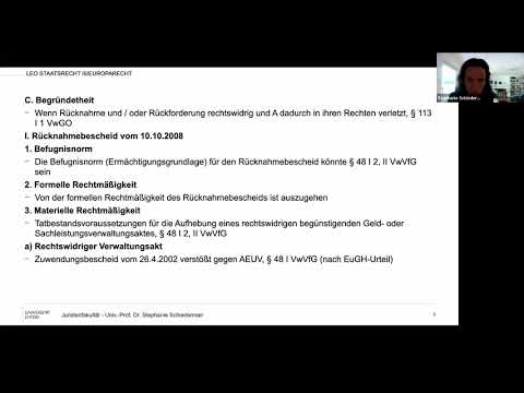 LEO-Repetitorium Staatsrecht III/Europarecht - Fall 10: Staatliche Beihilfen